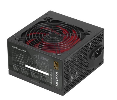 Zasilacz komputerowy Mars Gaming MPB550 550W