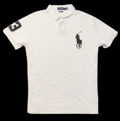 RALPH LAUREN _ ZNAKOMITA KOSZULKA POLO Z LOGO _ S/M