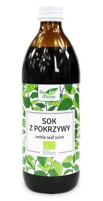 Sok z pokrzywy BIO 500 ml Bio Planet