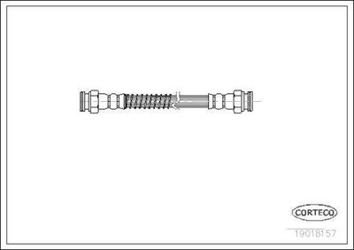 CABLE DE FRENADO FLEXIBLES PEUGEOT 205  