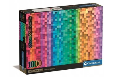 PUZZLE 1000 EL COLORBOOM PIXEL CLEMENTONI 39782