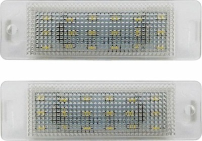 Підсвітка номерного знака led opel astra f calibra a фото №1
