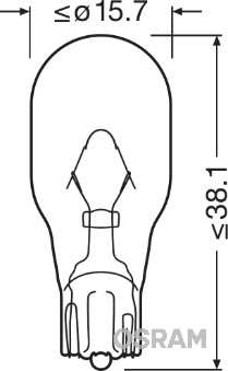 OSRAM 921NA ЛАМПОЧКА, ФАРА ПОВОРОТА