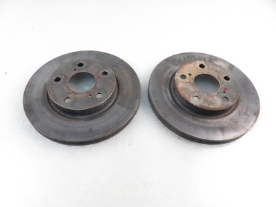 Диск тормозная перед toyota corolla e15 1.4 vvt фото №1