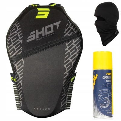 SHOT PROTECCIÓN PLECOW ATTACK BACK PROTECTOR M-XL  