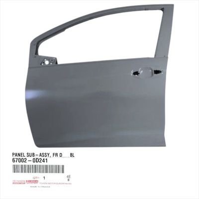 Toyota yaris дверь перед левая 670020d241 nowe оригинал фото №1