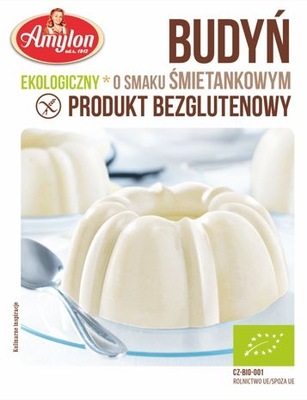 BUDYŃ ŚMIETANKOWY (BEZGLUTENOWY) BIO 40 g - AMYLON