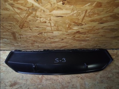 Спойлер накладка бампера задня задня audi q8 s-line фото №1