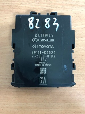 Toyota yaris iv модуль шлюз 89111-k0020 фото №1