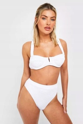 1c1a5 BOOHOO TEKSTUROWANY DÓŁ OD BIKINI M