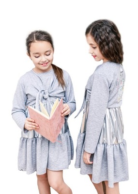 Komplet sukienka bolero Kids by voga 134-140