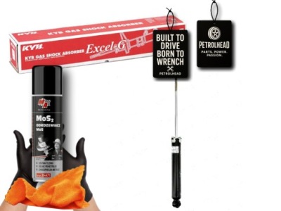 Амортизатор fiat задня palio, albea, siena 1.0-1.9d #petrolhead pro+ kit1 фото №1