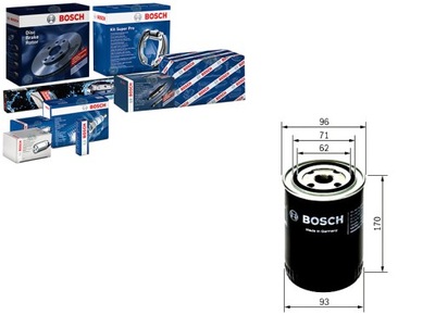 Bosch фільтр оливи 5710640 5710634 r1350575 3214797 фото №1