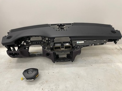 Консоль подушка безпеки шкіра коричневий колінна подушка безпеки mercedes cls w218 фото №1