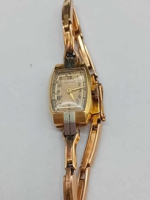 Lanco zegarek damski Vintage Złoty 18 K