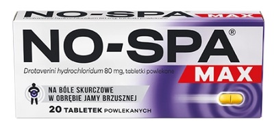 No-Spa Max, 20 tabletek