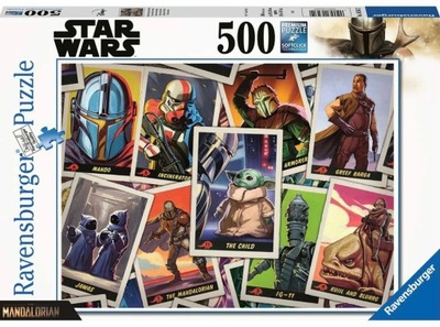 Ravensburger puzzle Star wars Mandalorian 500 el