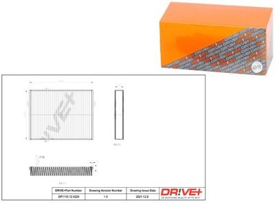 FILTRO CABINAS FORD 10- C-MAX DE CARBON DRIVE+  