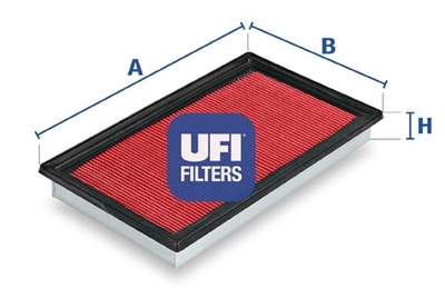 UFI FILTRO AIRE NISSAN ALMERA/PRIMERA/SUNNY/TERRANO SUBARU  