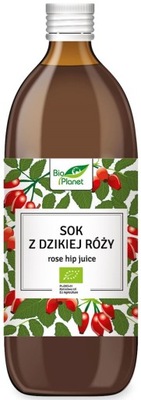 Dzika Róża SOK Z DZIKIEJ RÓŻY BIO 500ml Witamina