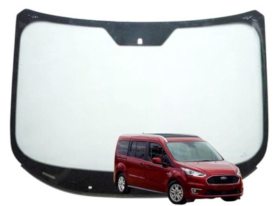 Скло лобове ford transit tourneo connect 2014- зелений фото №1