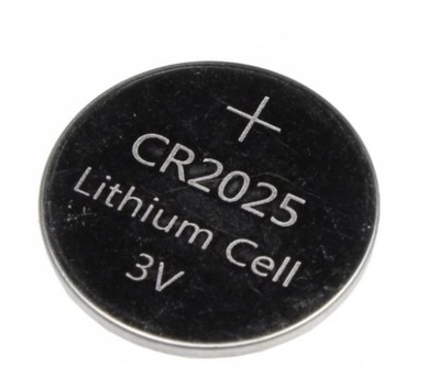 Cr2025 оригінальна акумулятор пульта vw aso n10437301 фото №1