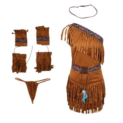 Women's 6-Piece Indian Costume: