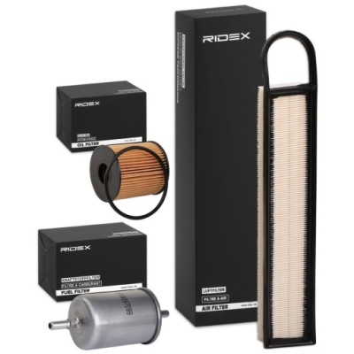 Набор фильтров ridex 4055f7960 do vw up! хэтчбек 121, 122, bl1, bl2 фото №1