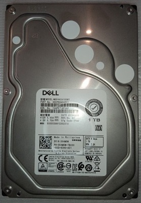 Dysk HDD 1TB 3,5'' MG04ACA100NY DELL K4M5W 0K4M5W