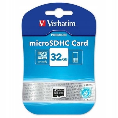 Verbatim Karta pamięci Micro Secure Digital 32GB