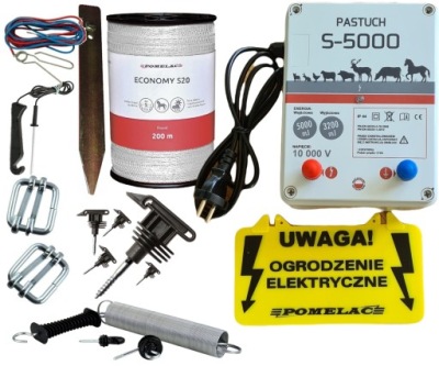 PASTUCH ELEKTRYZATOR ZESTAW DLA KONI PSÓW Z-14