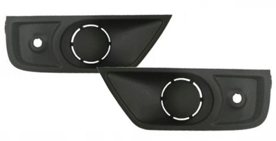 Renault master iv 19- решётка радиатора решётка противотуманная фара +pdc фото №1