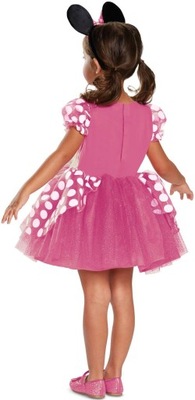 Strój Minnie Pink Deluxe - Minnie Mouse (licencja), rozm. S (5-6 lat)