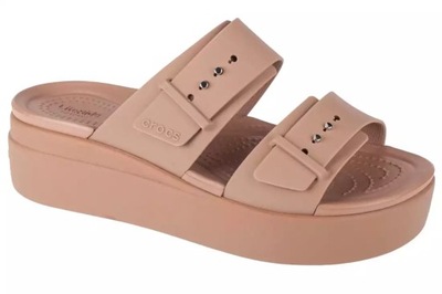 Damskie Klapki Crocs Brooklyn Low Wedge Sandal r. 39/40