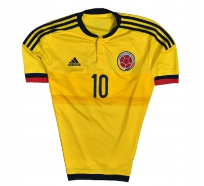 Colombia Futbol Jersey James 10 Adidas / L