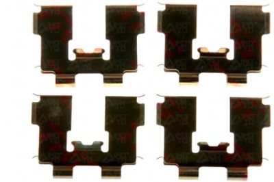 Trw pfk564 набор аксессуары, тормозные колодки тормозные фото №1