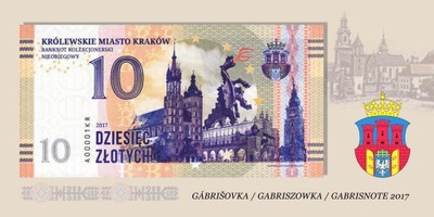 *KP* Królewskie Miasto Kraków (2017) nowe etui - Matej Gabris