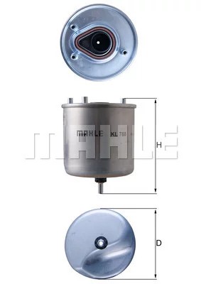 Фильтр топлива citroen berlingo, berlingo фото №1