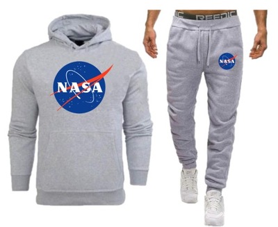 Komplet Dresowy NASA Bluza i Spodnie S-XXL TU M