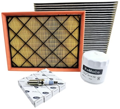 Ford kuga escape 2020 - / 2024 - набір фільтри + свічки запалювання запалювання 2.0 ecobo фото №1