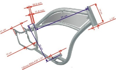 Zbuduj KASTOMA rama FAT-Stretch-CRUISER SEATTLE SS