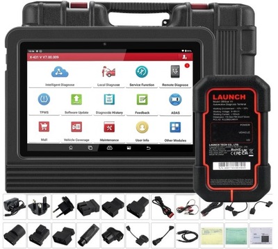 LAUNCH X431 PRO V5.0 KOMPIUTERIS INTERFEJS DIAGNOSTYCZNY OBD LENGVIEJI KOMERCINIAI 