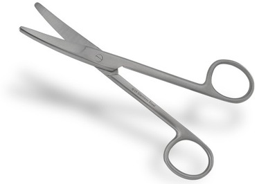 Nożyczki chirurgiczne operacyjne MAYO zagięte 23cm