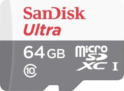 Karta SanDisk Ultra MicroSDXC 64GB Class10 UHS-I