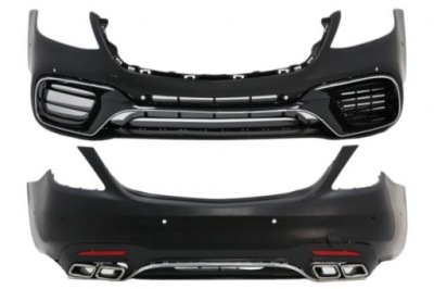 Кузов kit mercedes w222 s-class 17-20 amg style фото №1