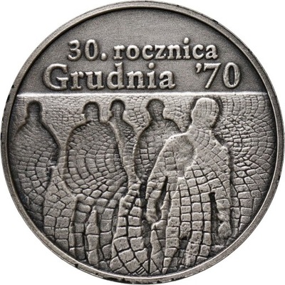 III RP, 10 złotych 2000, Grudzień '70