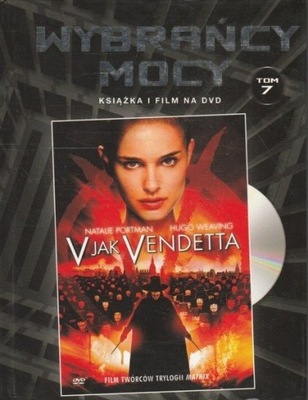 V jak Vendetta DVD (booklet) Natalie Portman Lektor PL