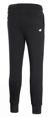 4F spodnie dresowe czarny JSPDD001 rozmiar 134