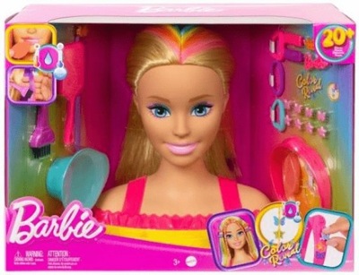 Głowa do stylizacji Barbie blond włosy