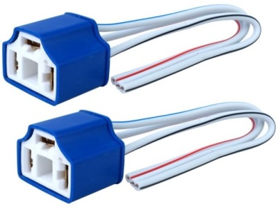 Разъём штекер колодка керамическая h4 12/24v 2szt. фото №1